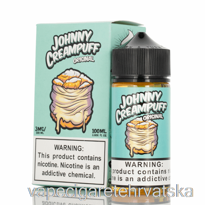 Vape Cigarete Original - Johnny Creampuff - 100ml 0mg
